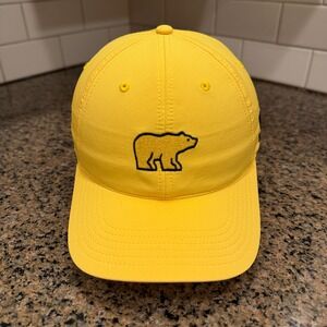 Jack Nicklaus Play Yellow Ahead Golf Hat Cap Adjustable Yellow